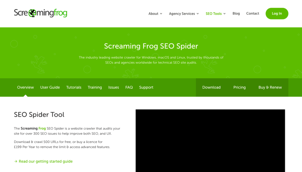 screaming frog
